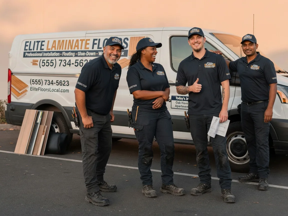 Laminate flooring installation company in Deerfield, OH